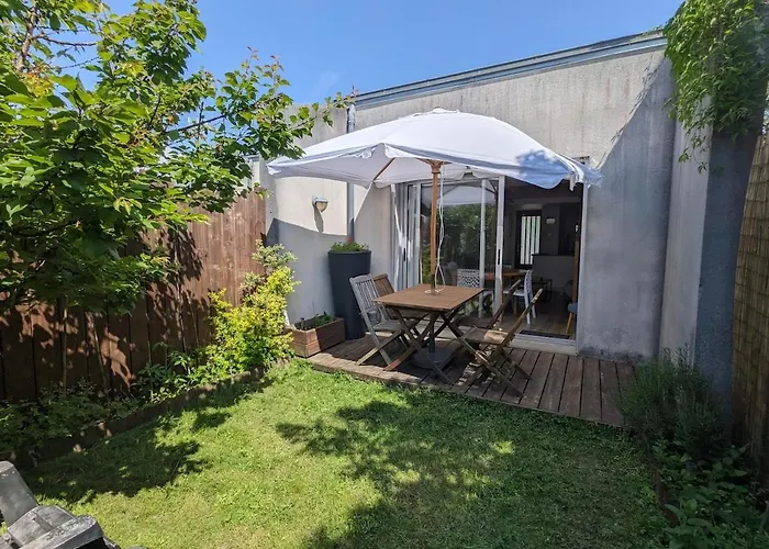 Ferienhaus Maison Hakuna Matata A 500m De L'ocean Avec Jardin Angoulins-sur-Mer